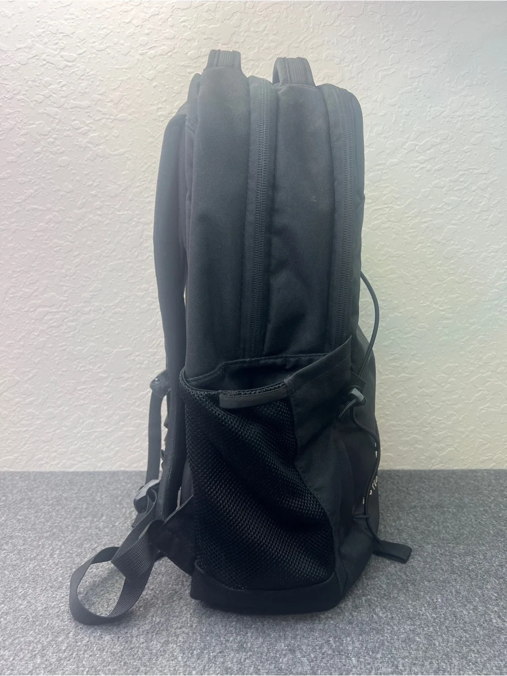 North Face - Jester Luxe Backpack / TNF Black Heather/Burnt Coral North Face -